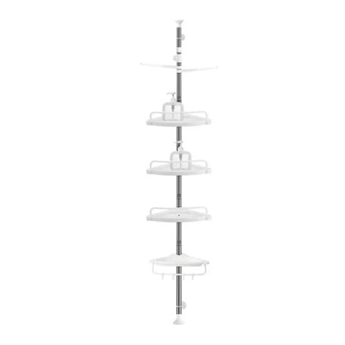4 Layer Corner Shower Caddy, Adjustable Shower Shelf Organizer